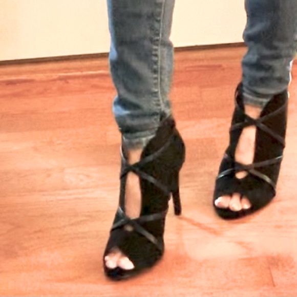 Open Toe Booties - Picture 8 of 8